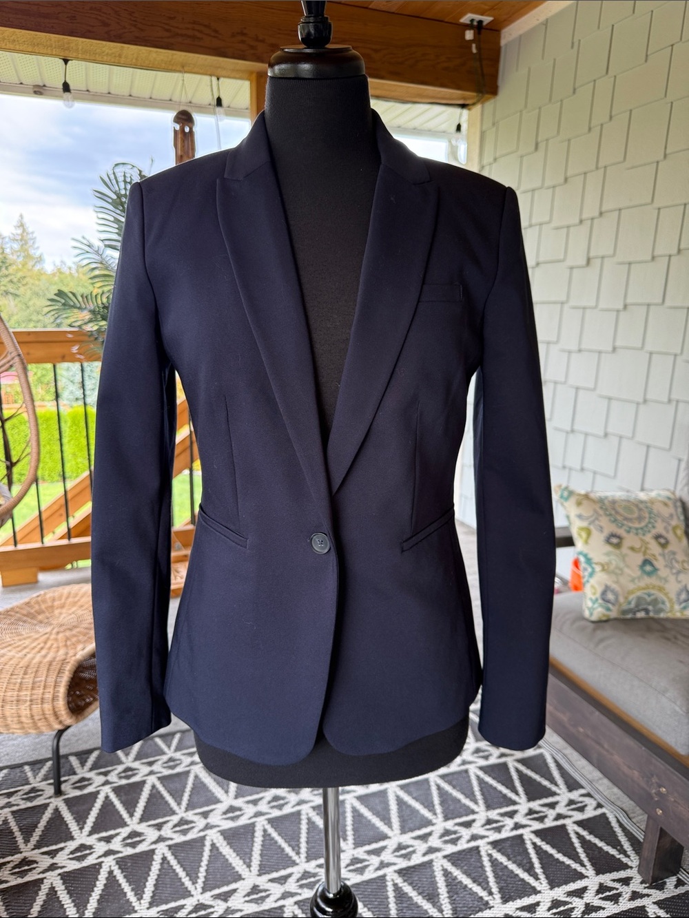 RW& CO Suiting | Dark Navy Blazer